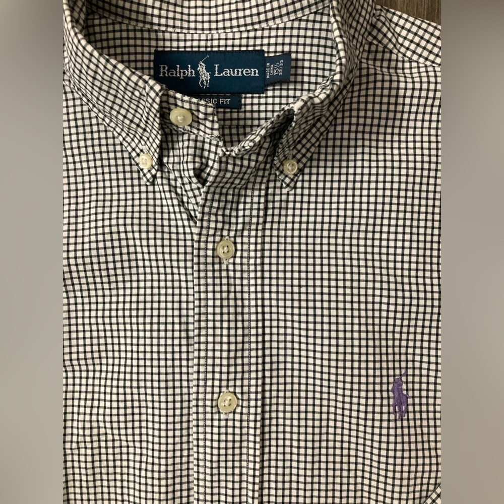 Polo Ralph Lauren Men’s Button Down Shirt 15.5-32/33 Medium